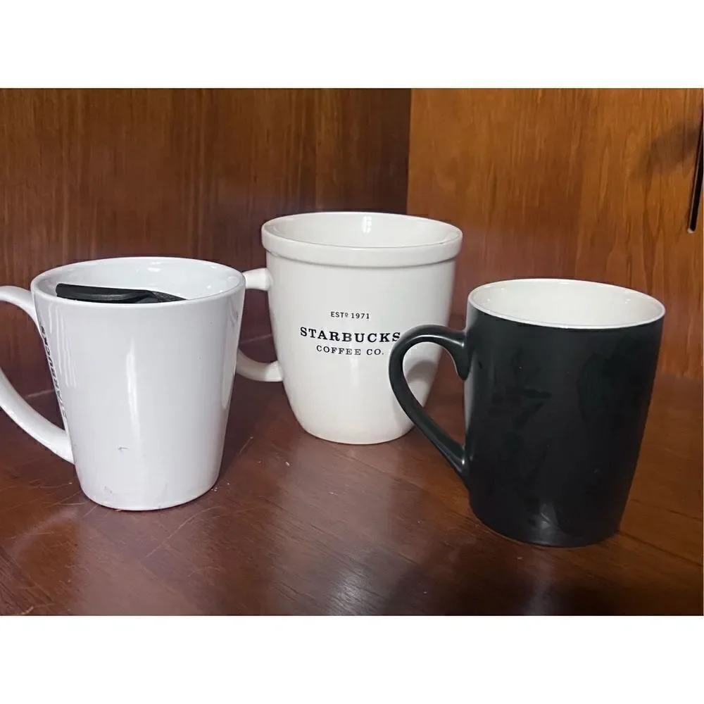 Starbucks Coffee Mugs Set of 3